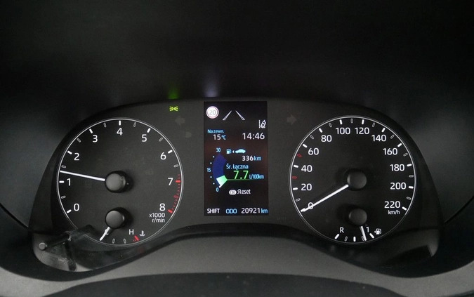Toyota Yaris cena 65899 przebieg: 20914, rok produkcji 2021 z Mieszkowice małe 154
